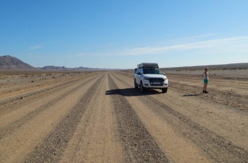 another dusty road in Namibia