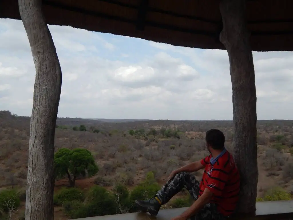dreaming above the horizon in kruger national park