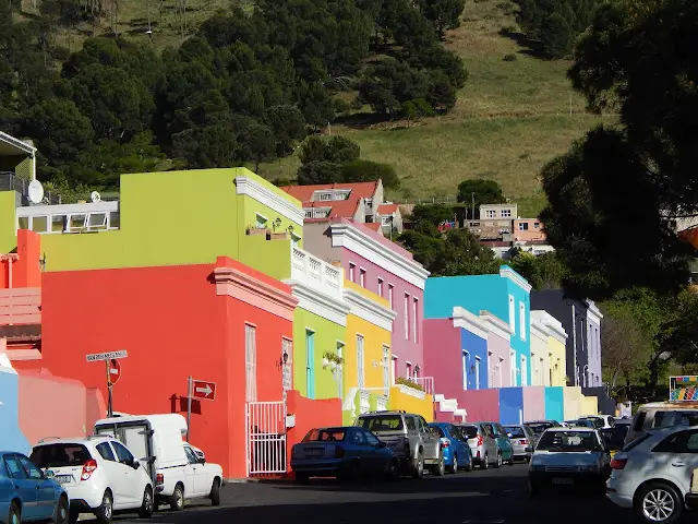 Boo Kaap colored houses