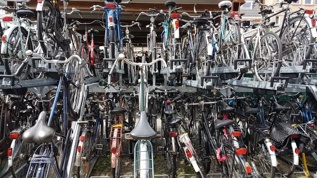 Cycling is the second-most common mode of transport in the Netherlands,