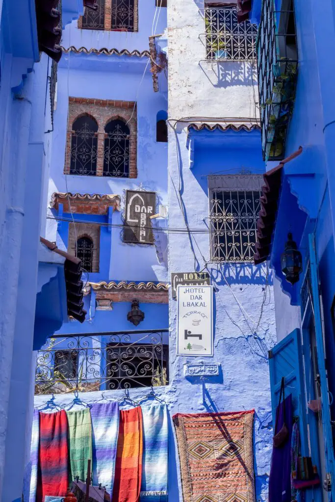 the enchanting blue alleys of Chefchaouen, where every corner whispers tales of tranquility and Moroccan magic.
