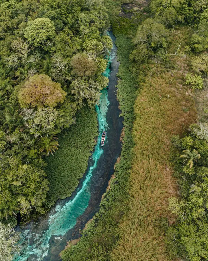 nature in Bonito, where rivers weave through lush forests, creating a symphony of serenity.